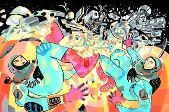 Un fantástico cuento de Ray Bradbury, Calidoscopio